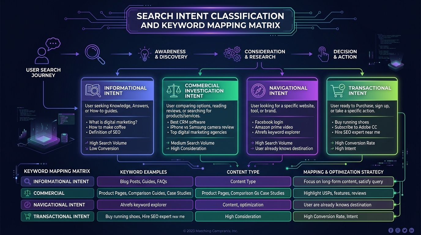 Search Intent & Keyword Mapping